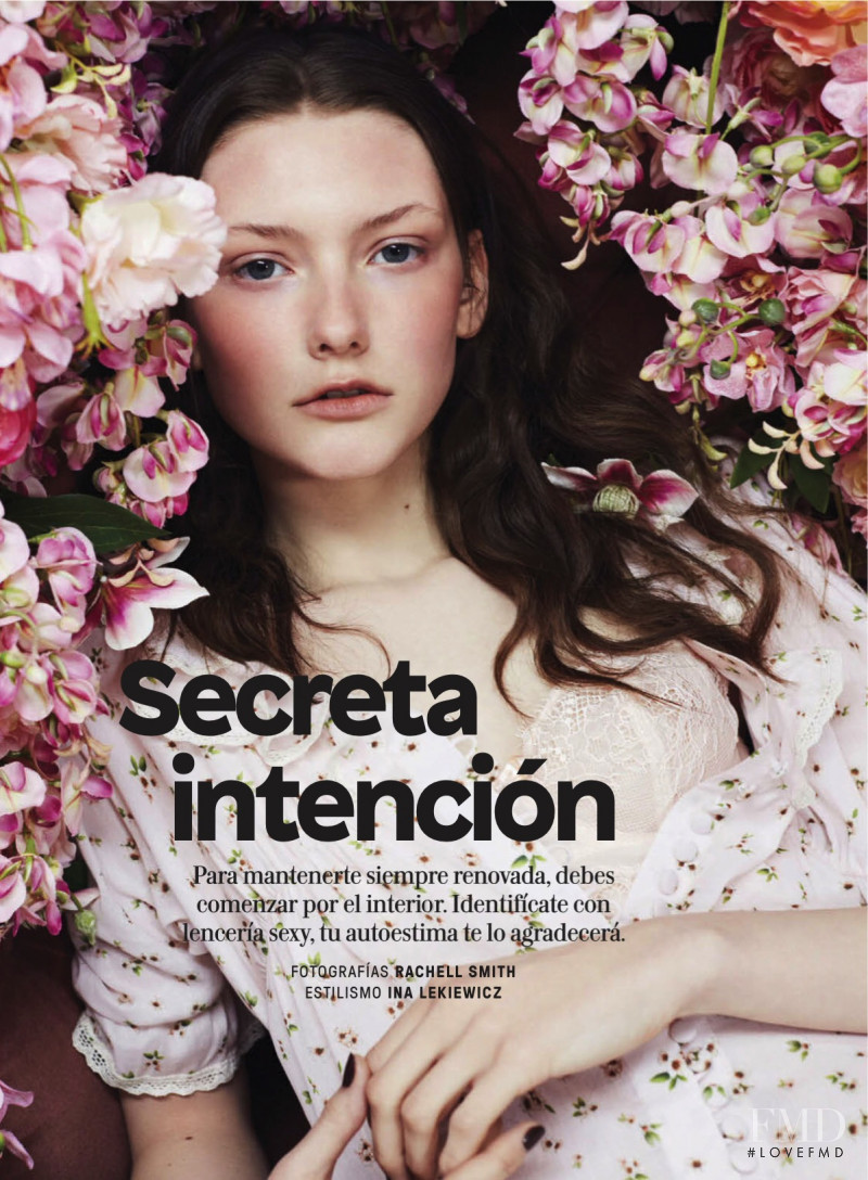 Allyson Chalmers featured in Secreta Intencion, July 2017