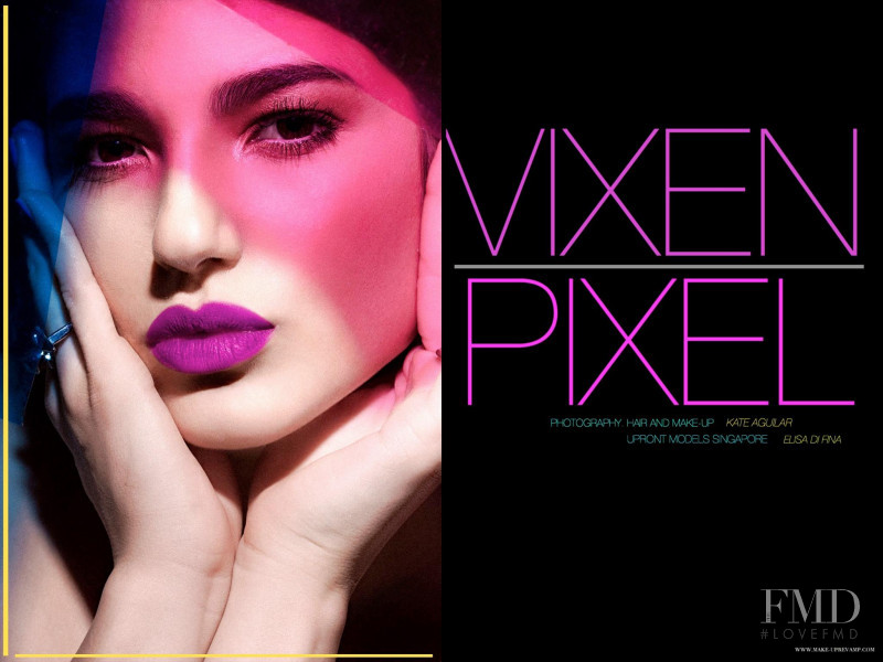 Elisa Di Fina featured in Vixen Pixel, May 2017