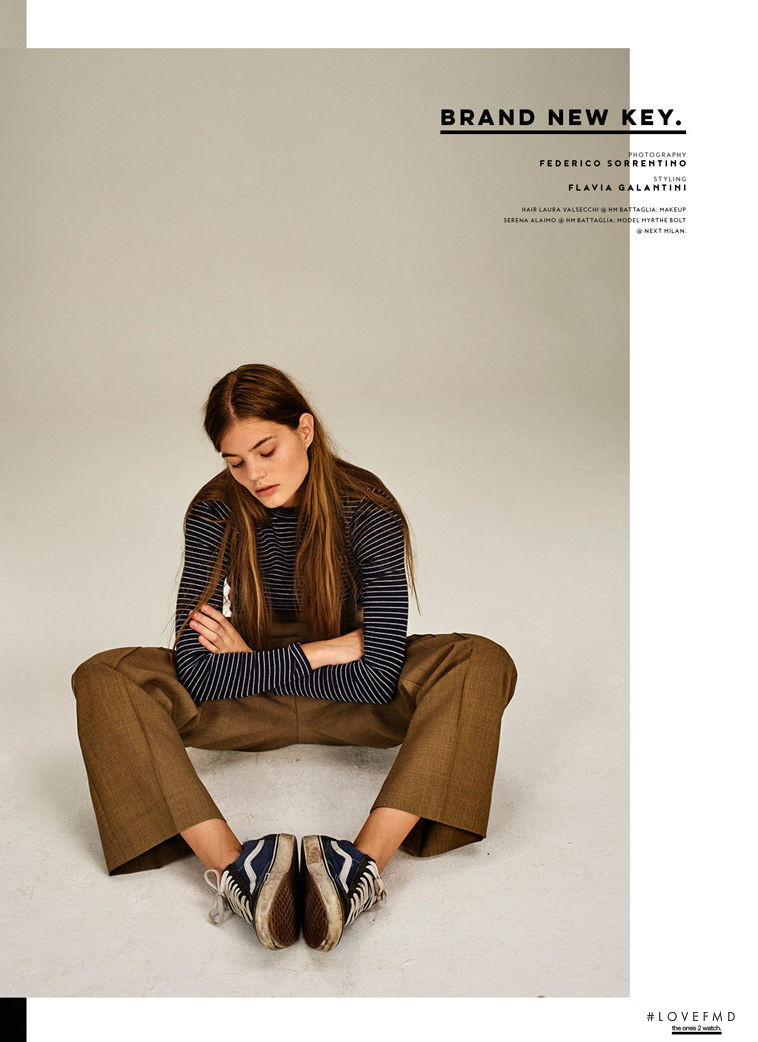 Myrthe Bolt featured in Brand New Key, November 2016