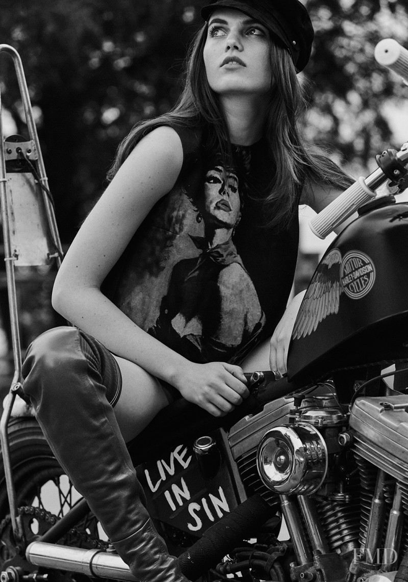 Lily Stewart featured in Motorcycle Diary, October 2017