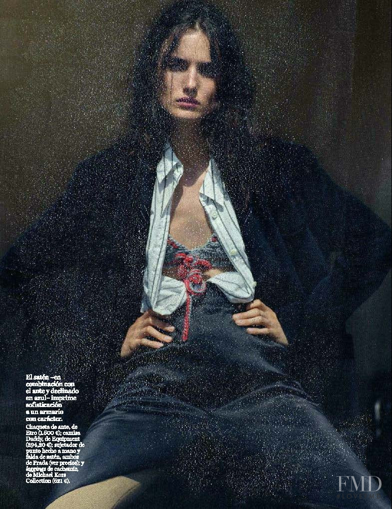 Blanca Padilla featured in Corazon salvaie, October 2017
