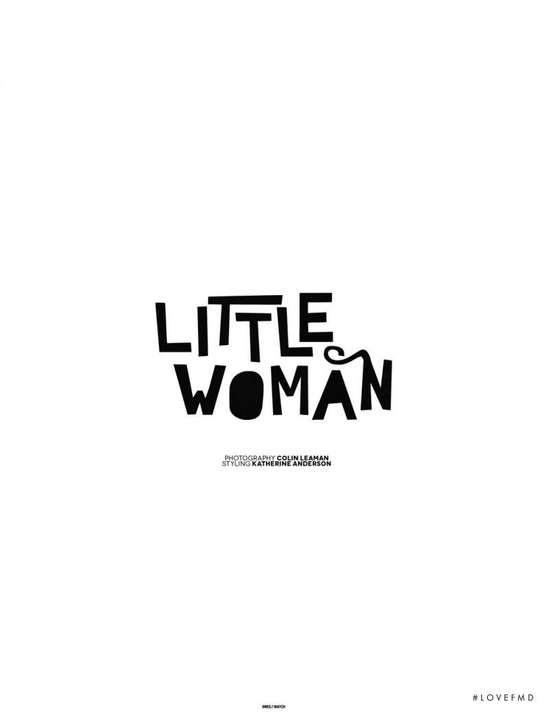 Little Woman, January 2012