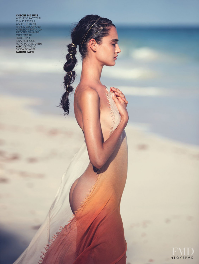 Blanca Padilla featured in Mood Solare, May 2017