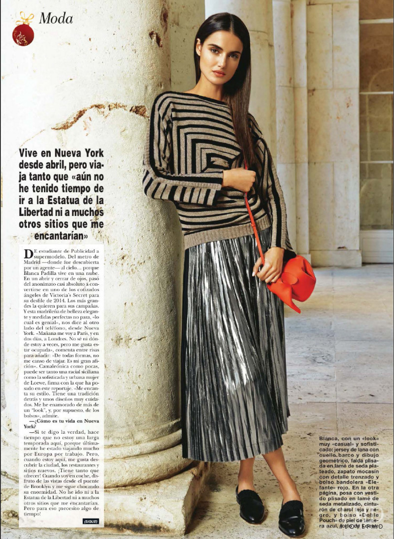 Blanca Padilla featured in Blanca Padilla, December 2015