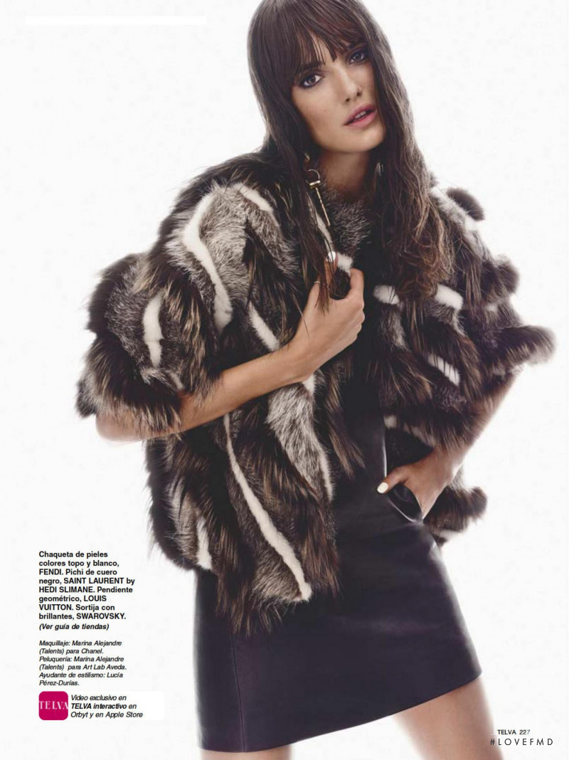 Blanca Padilla featured in El Color de la Piel, November 2014