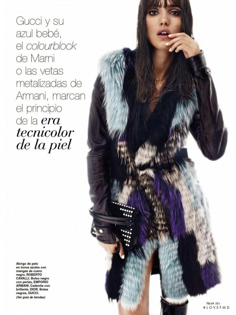 Blanca Padilla featured in El Color de la Piel, November 2014