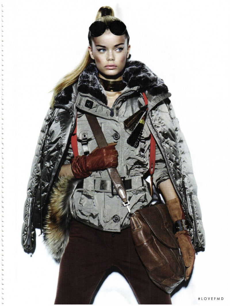 Frida Aasen featured in Sopra Tutto, October 2011