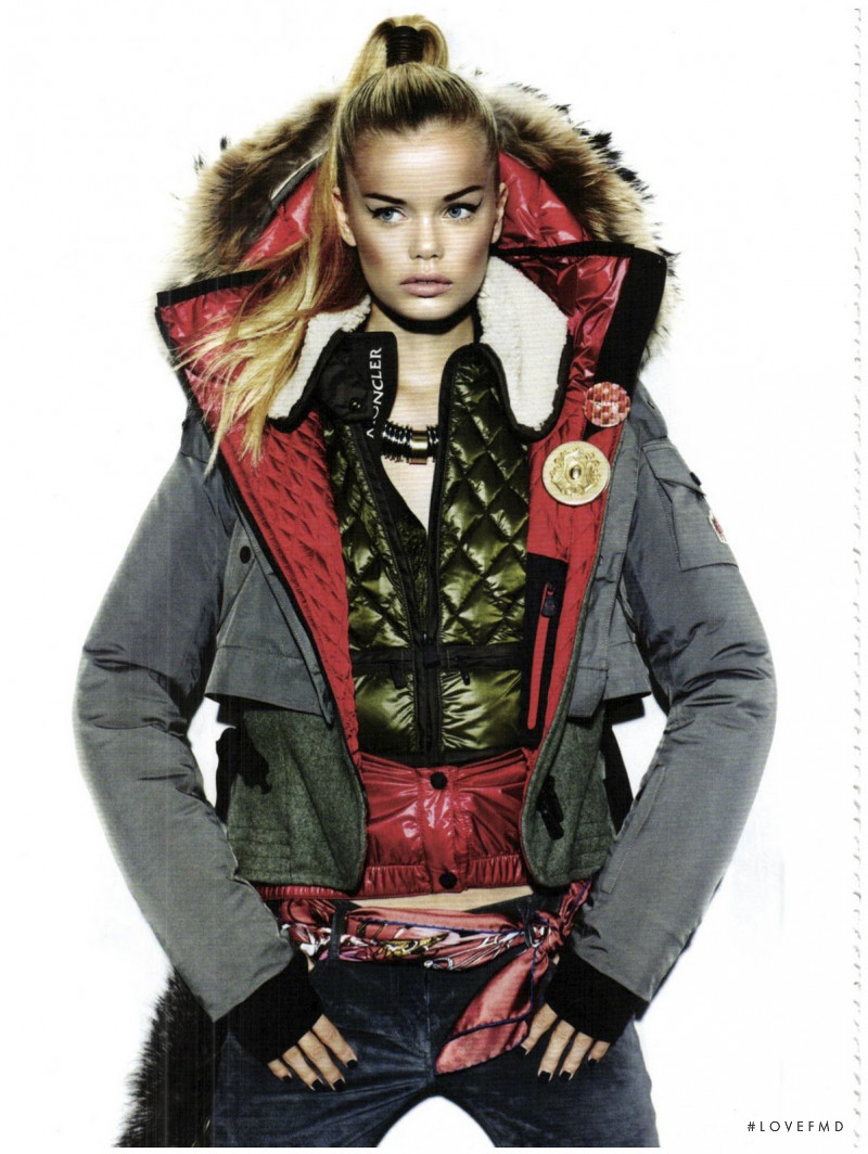 Frida Aasen featured in Sopra Tutto, October 2011