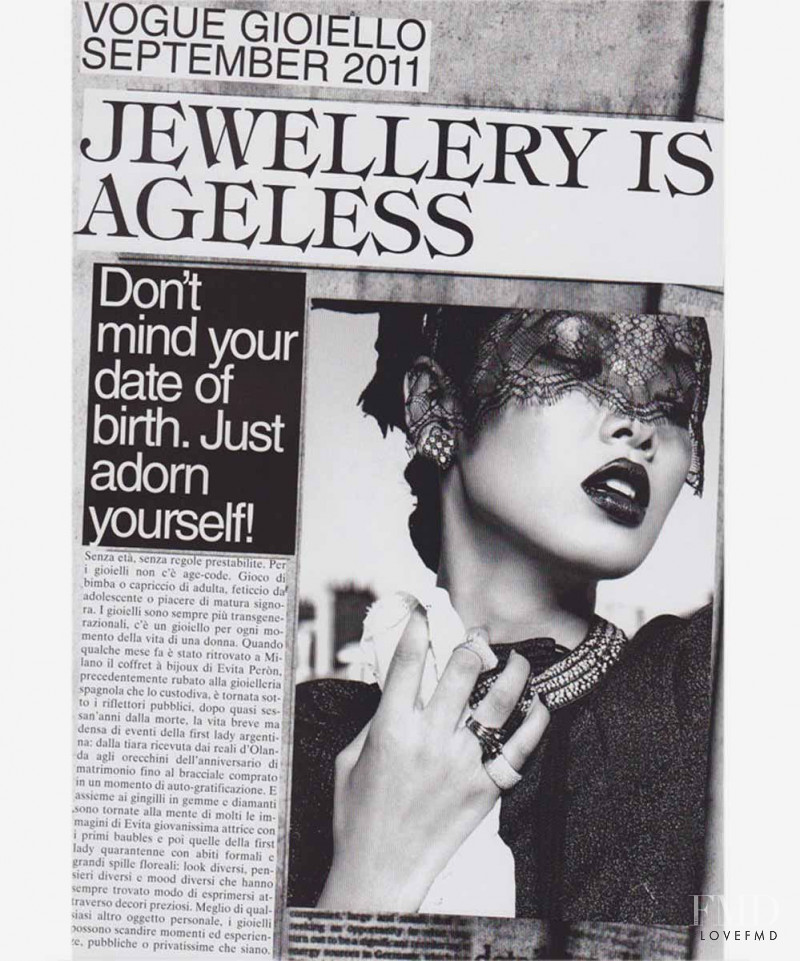 Jewellery is Ageless, September 2011