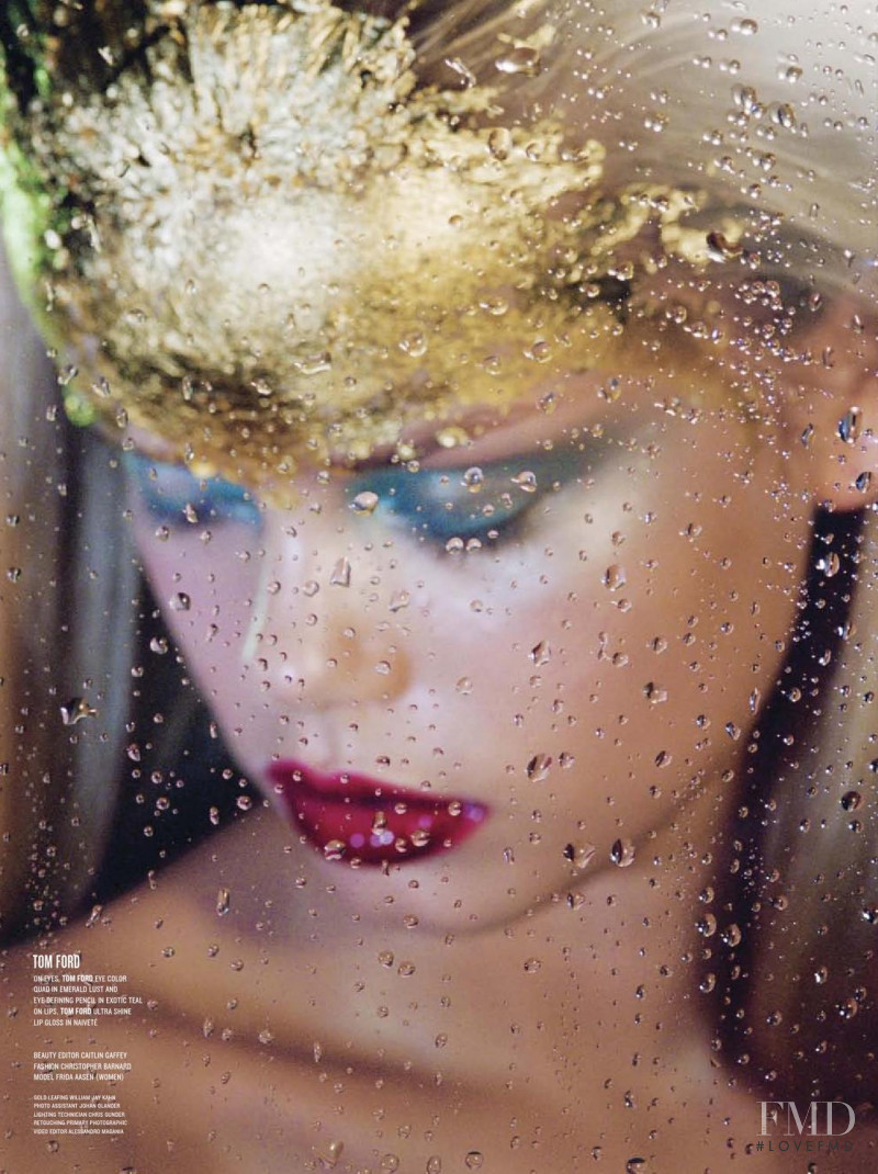 Frida Aasen featured in The Art Of Beauty, September 2012