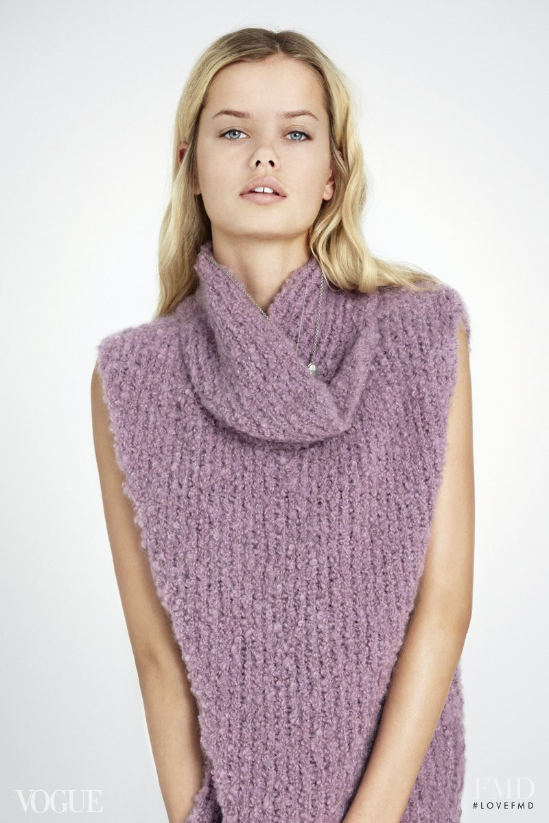 Frida Aasen featured in 31 Days of Sweaters: Cozy Knitwear for Fall, October 2013