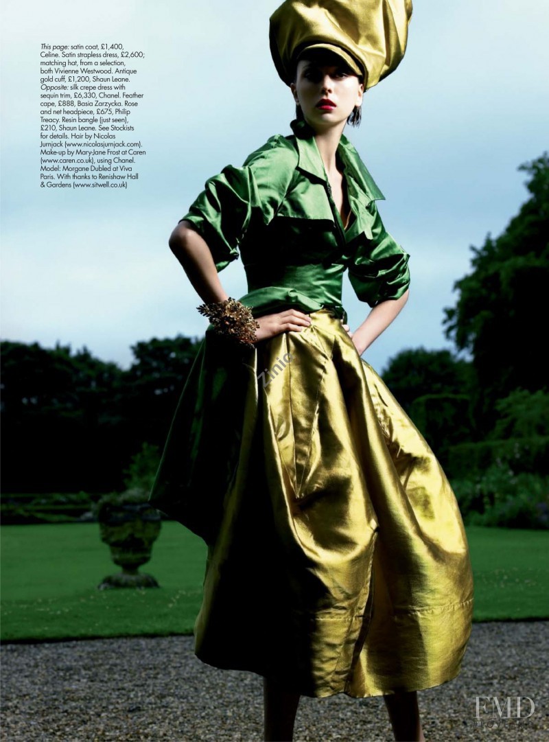 Morgane Dubled featured in Bright Young Things, September 2007