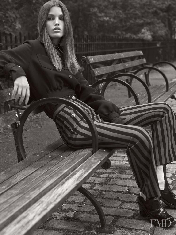 Luna Bijl featured in Play It Cool in Retro-Inspired Styles for Fall, October 2017