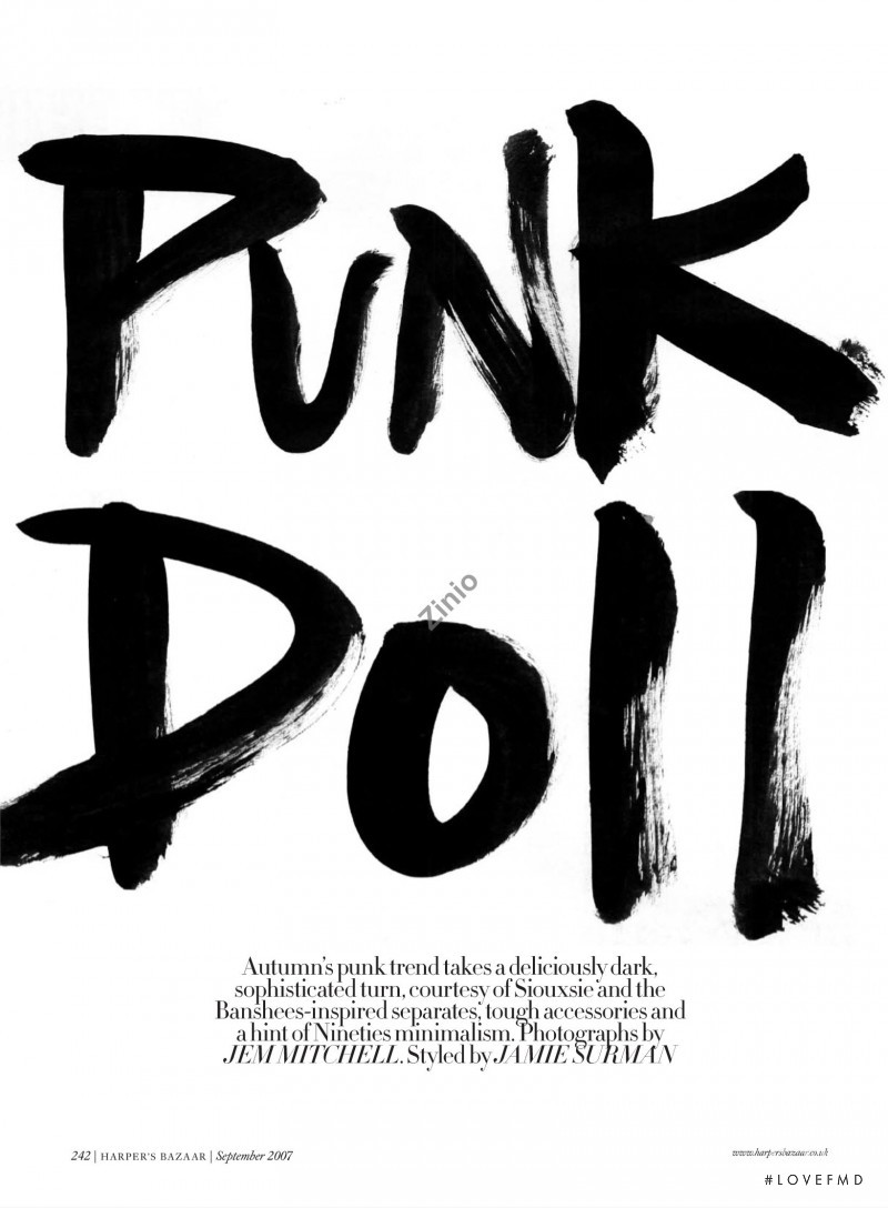 Punk Doll, September 2007