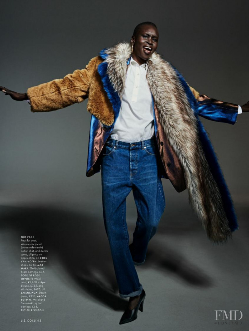 Alek Wek featured in Alek, November 2017