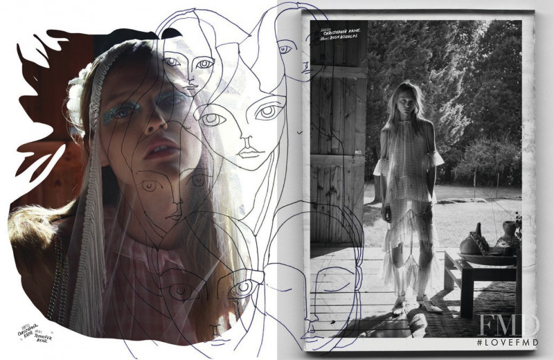 Sasha Pivovarova featured in Sasha\'s World, October 2017