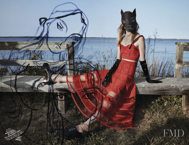 Sasha Pivovarova featured in Sasha\'s World, October 2017