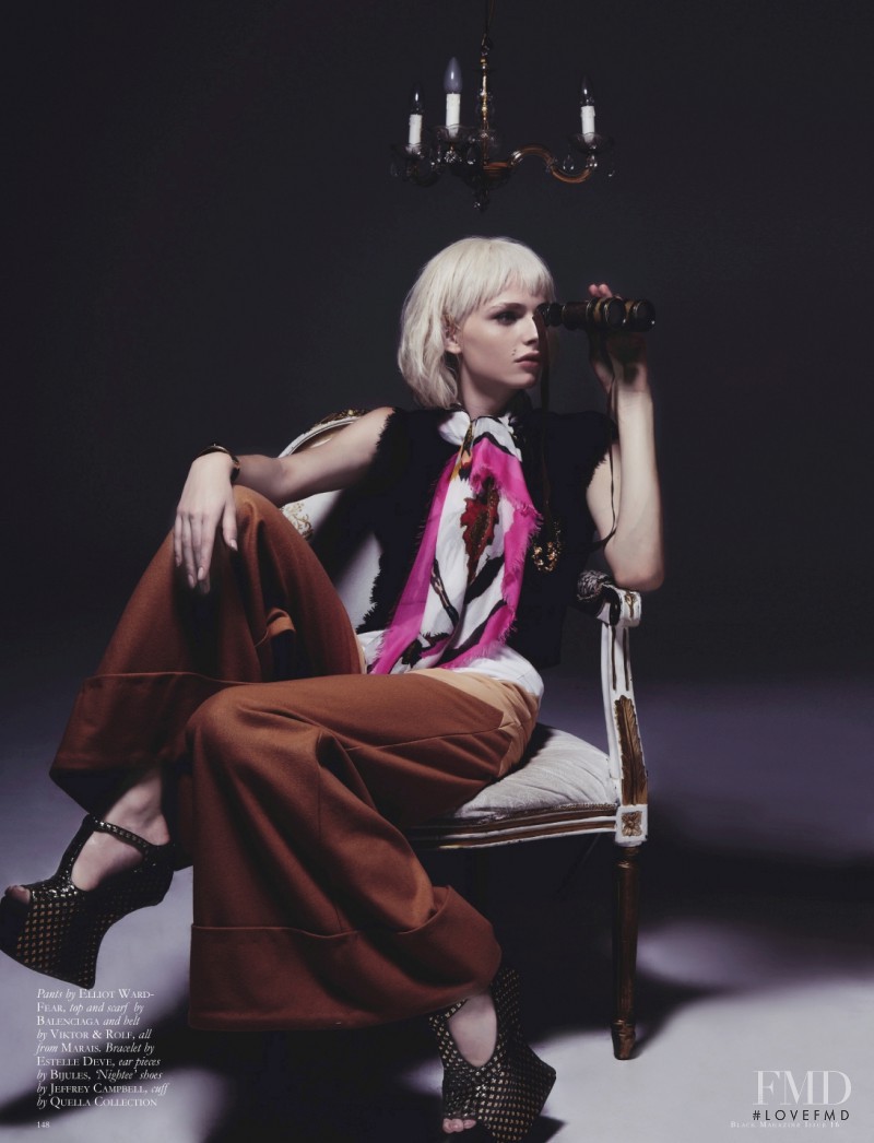 Andrej Pejic featured in My People Were Fair And Had Sky In Their Hair, March 2012