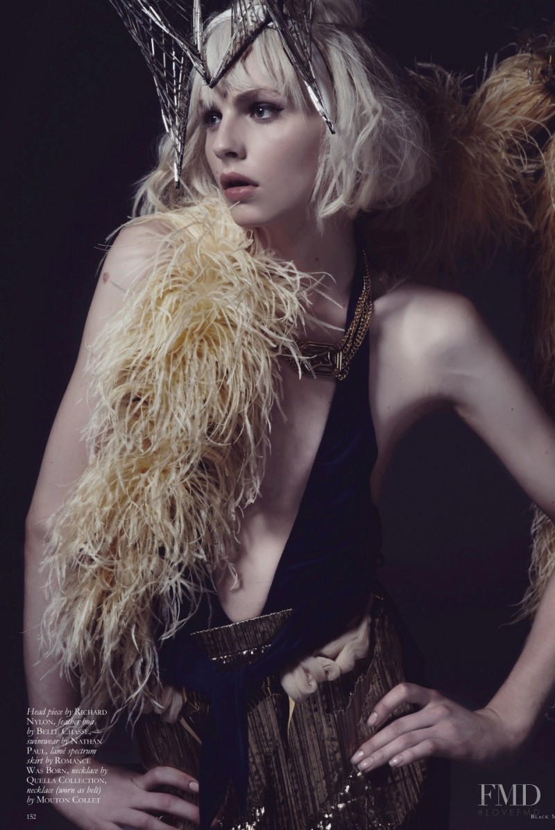 Andrej Pejic featured in My People Were Fair And Had Sky In Their Hair, March 2012