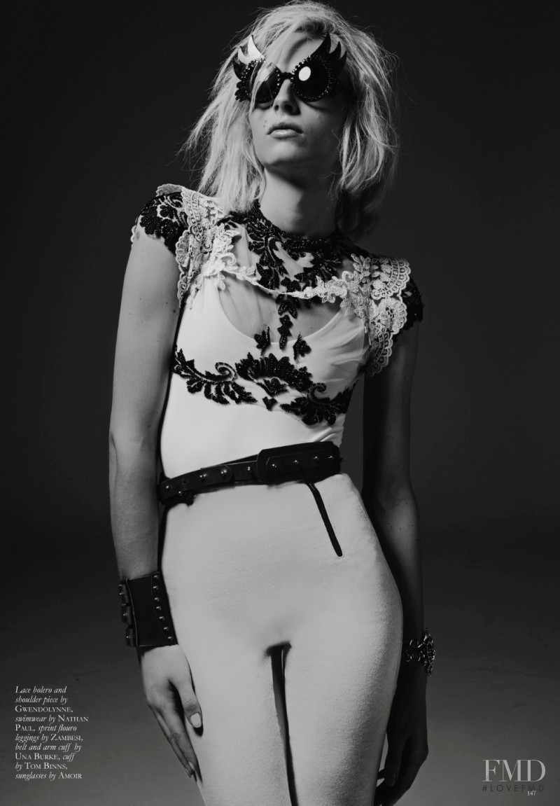 Andrej Pejic featured in My People Were Fair And Had Sky In Their Hair, March 2012