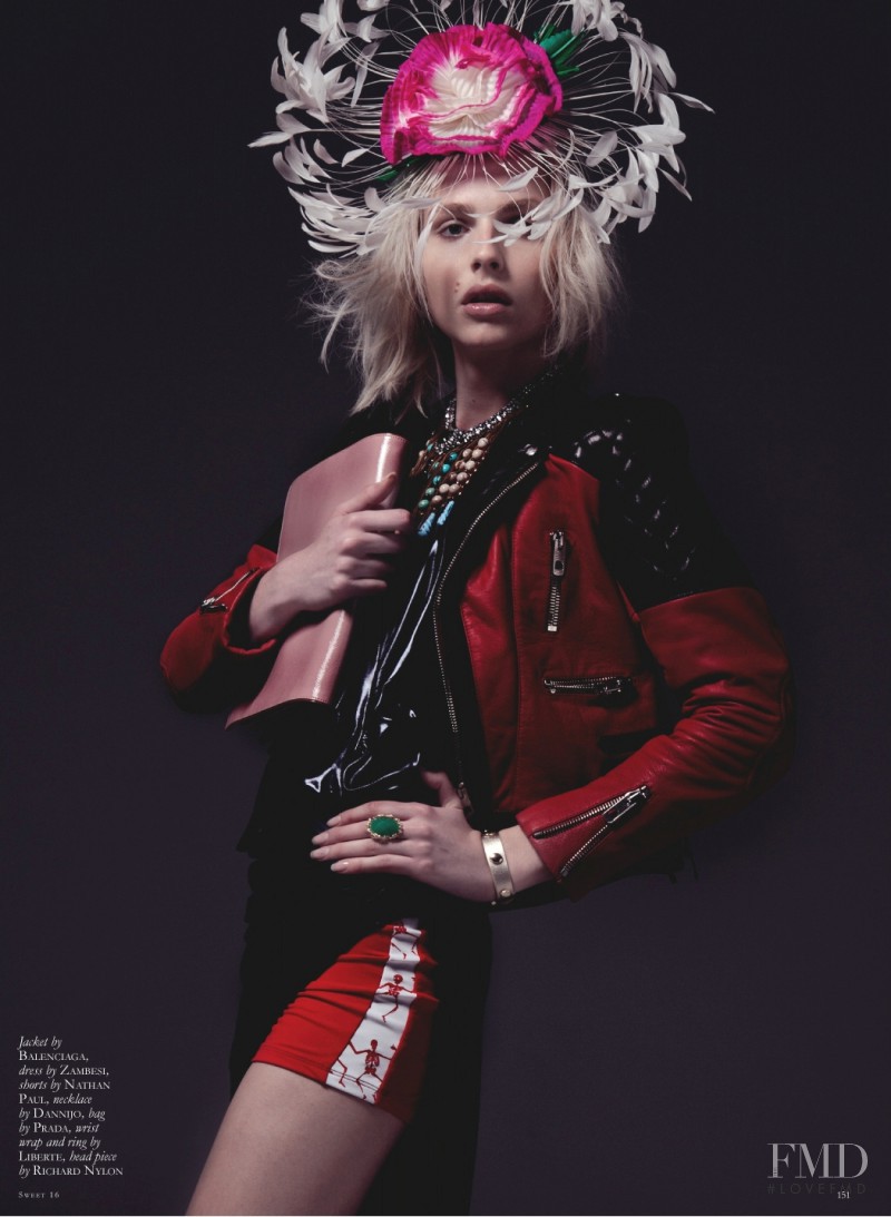 Andrej Pejic featured in My People Were Fair And Had Sky In Their Hair, March 2012