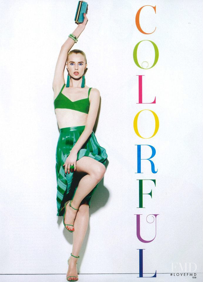 Corinna Studier featured in Colorful, February 2012