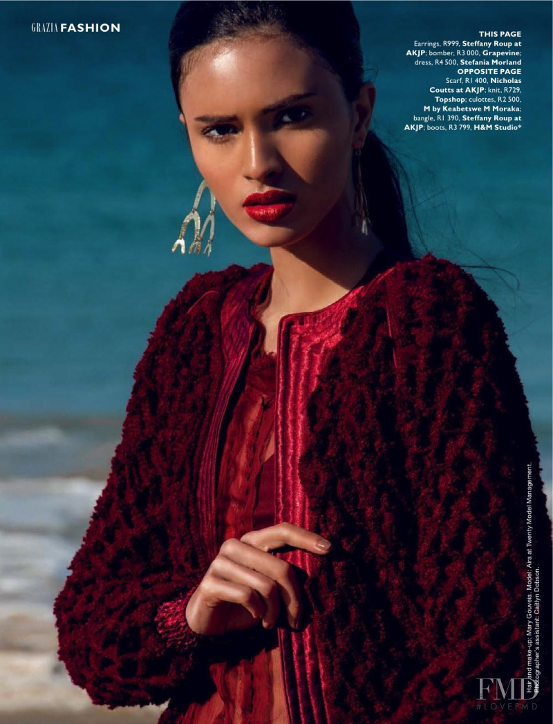 Aira Ferreira featured in Red Hot, August 2016