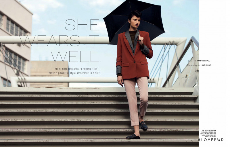 Aira Ferreira featured in She Wears It Well, August 2016