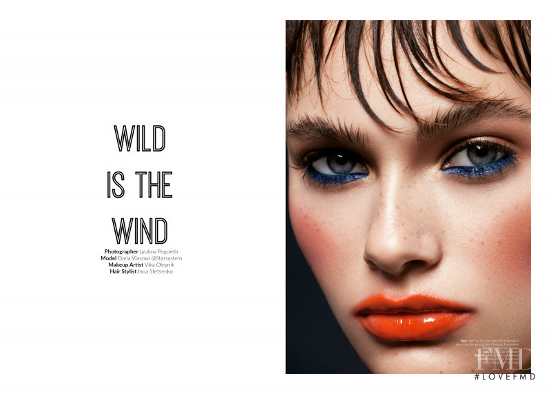 Daria Vlasova featured in Wild is the Wind, November 2015