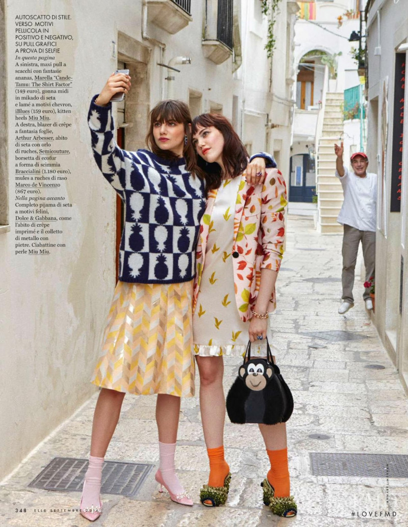 Anya Lyagoshina featured in A Elle Piace Il Crazy Remix, September 2016