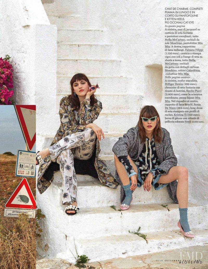 Anya Lyagoshina featured in A Elle Piace Il Crazy Remix, September 2016
