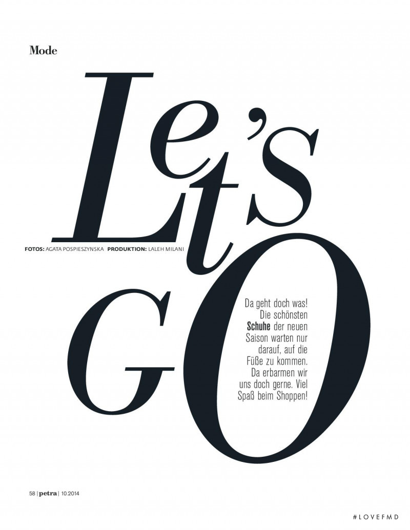 Let\'s Go, October 2014