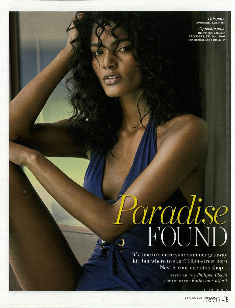 Nadia Araujo featured in Paradise Found, April 2016