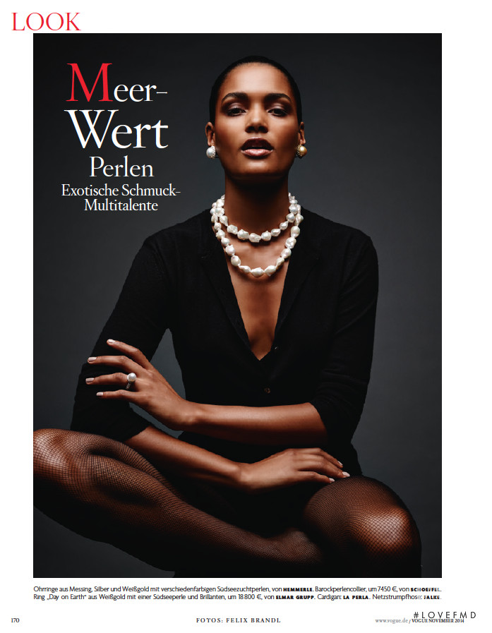 Nadia Araujo featured in Meer-Wert Perlen, November 2014