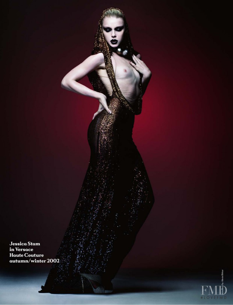 Jessica Stam featured in Decade in Style, September 2009