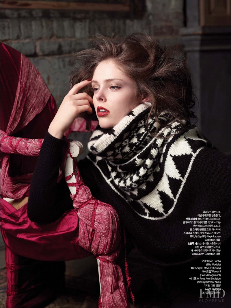Coco Rocha featured in The Age Of Elegance, August 2008