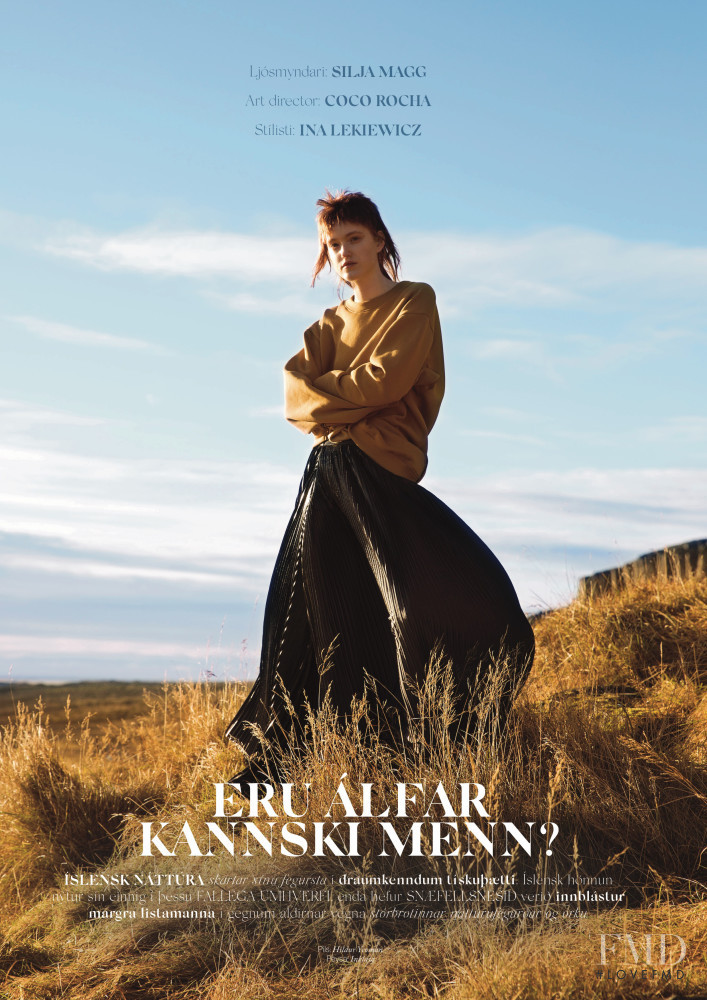 Lulu Valentine featured in Eru Alfar Kannski Menn?, December 2016