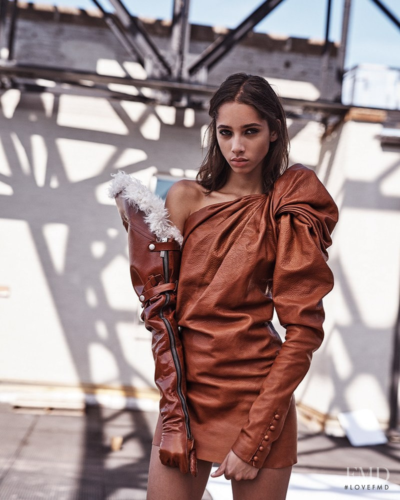 Yasmin Wijnaldum featured in Last Exit To Brooklyn, December 2017