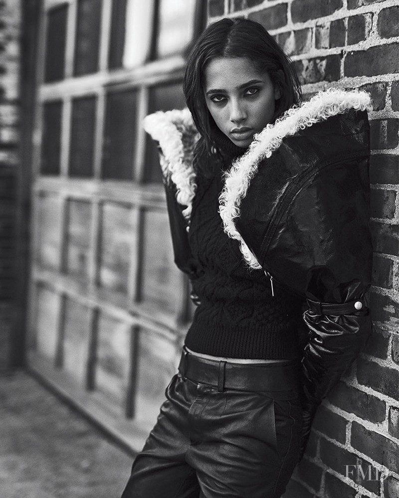 Yasmin Wijnaldum featured in Last Exit To Brooklyn, December 2017