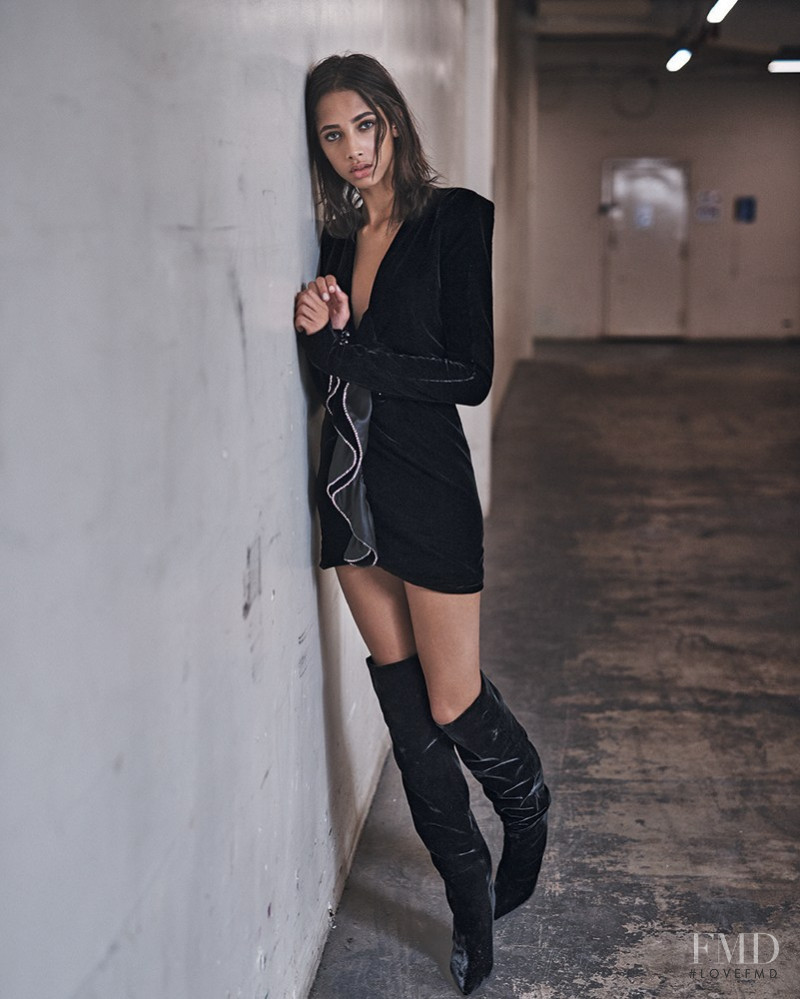 Yasmin Wijnaldum featured in Last Exit To Brooklyn, December 2017