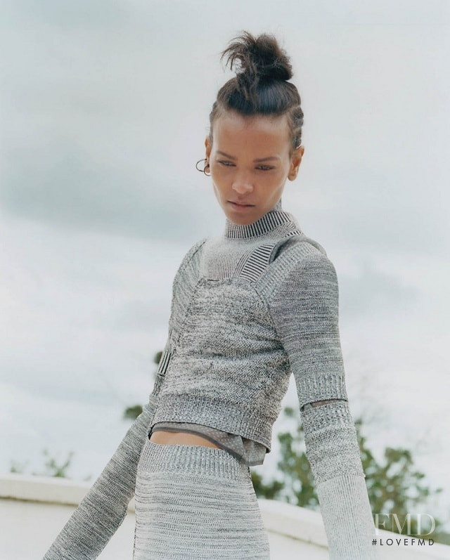 Liya Kebede featured in Liya, Maartje, Harleth and Julia, February 2017