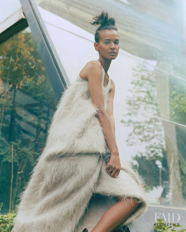 Liya Kebede featured in Liya, Maartje, Harleth and Julia, February 2017