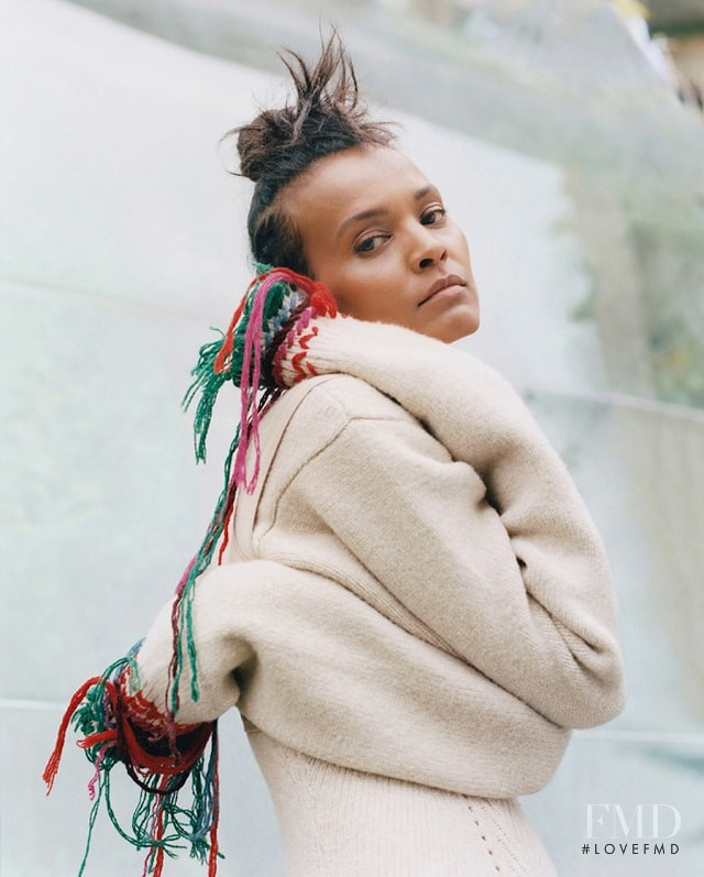 Liya Kebede featured in Liya, Maartje, Harleth and Julia, February 2017