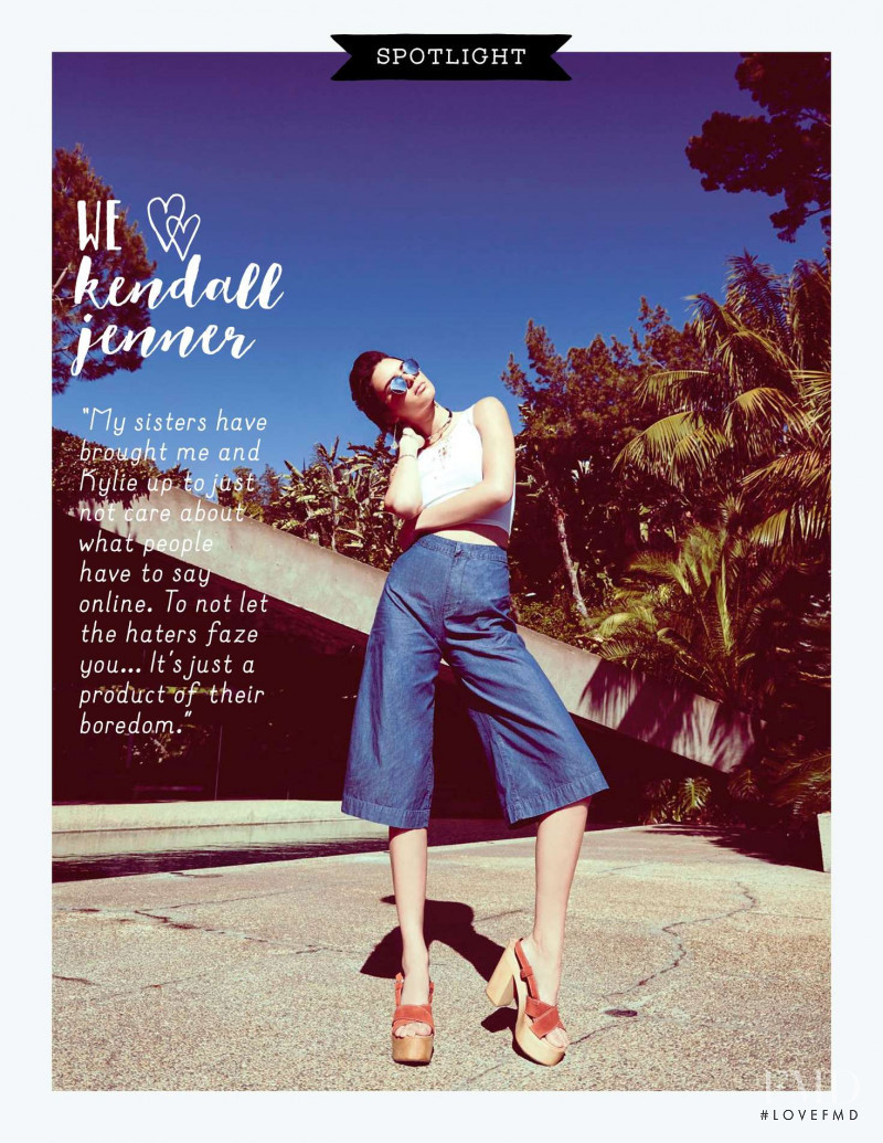 Kendall Jenner featured in Kendall, February 2016