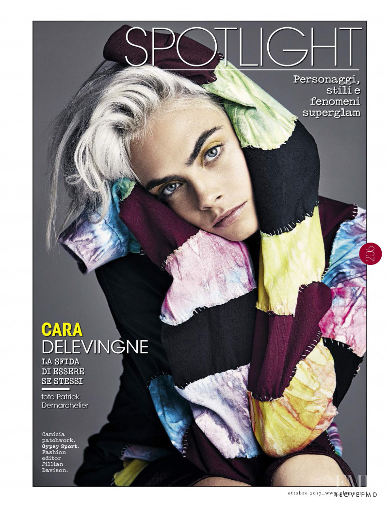 Cara Delevingne featured in Ready To Change, October 2017