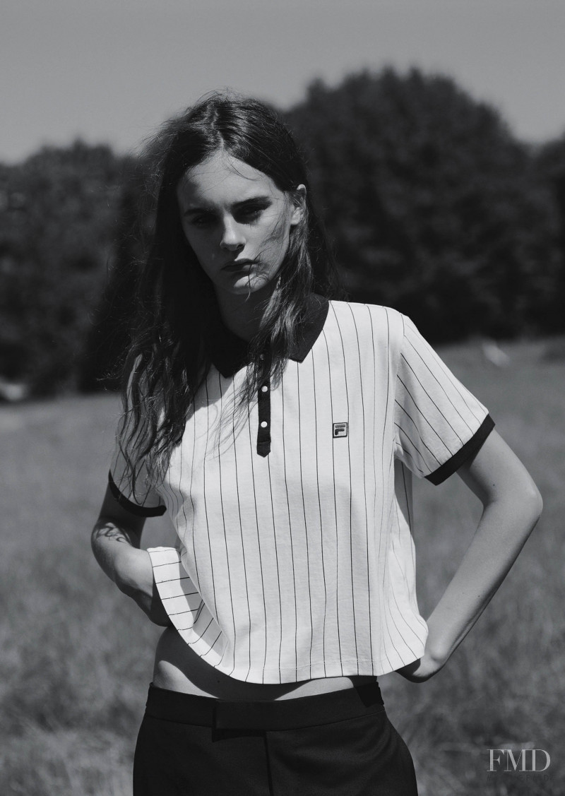 Lea Holzfuss featured in Sportswear That Feels Nostalgic Yet New, September 2016