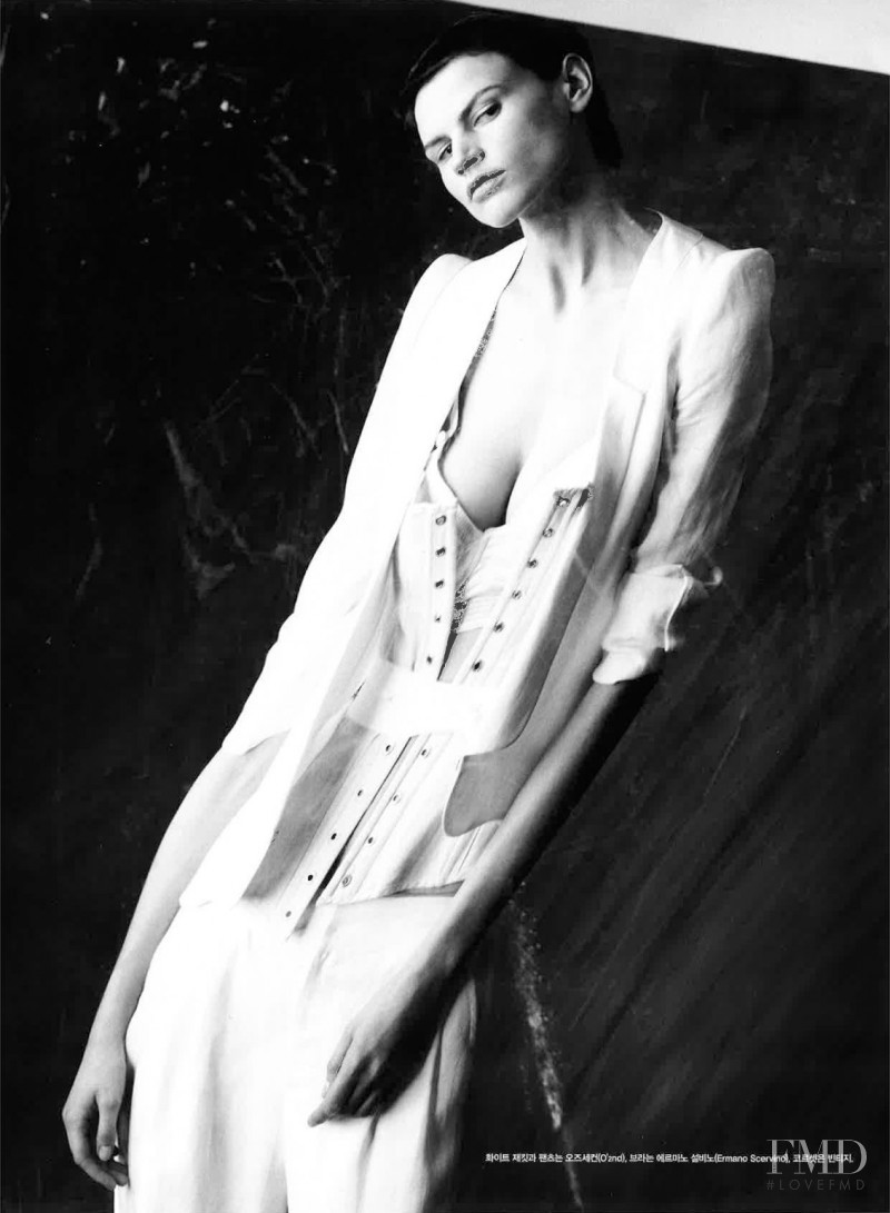 Saskia de Brauw featured in In The Mirror, May 2012