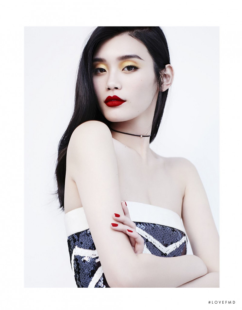 Ming Xi featured in Fantasy Model, January 2017