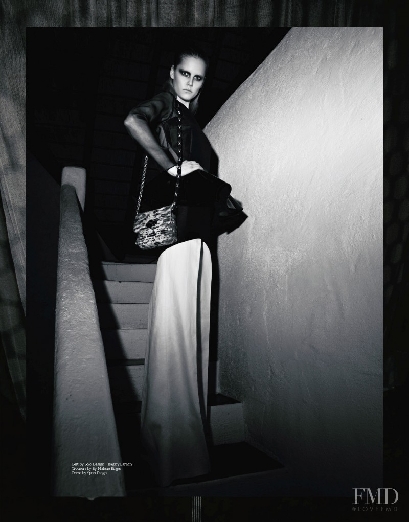 Josefine Nielsen featured in Black Is the Colour, March 2012