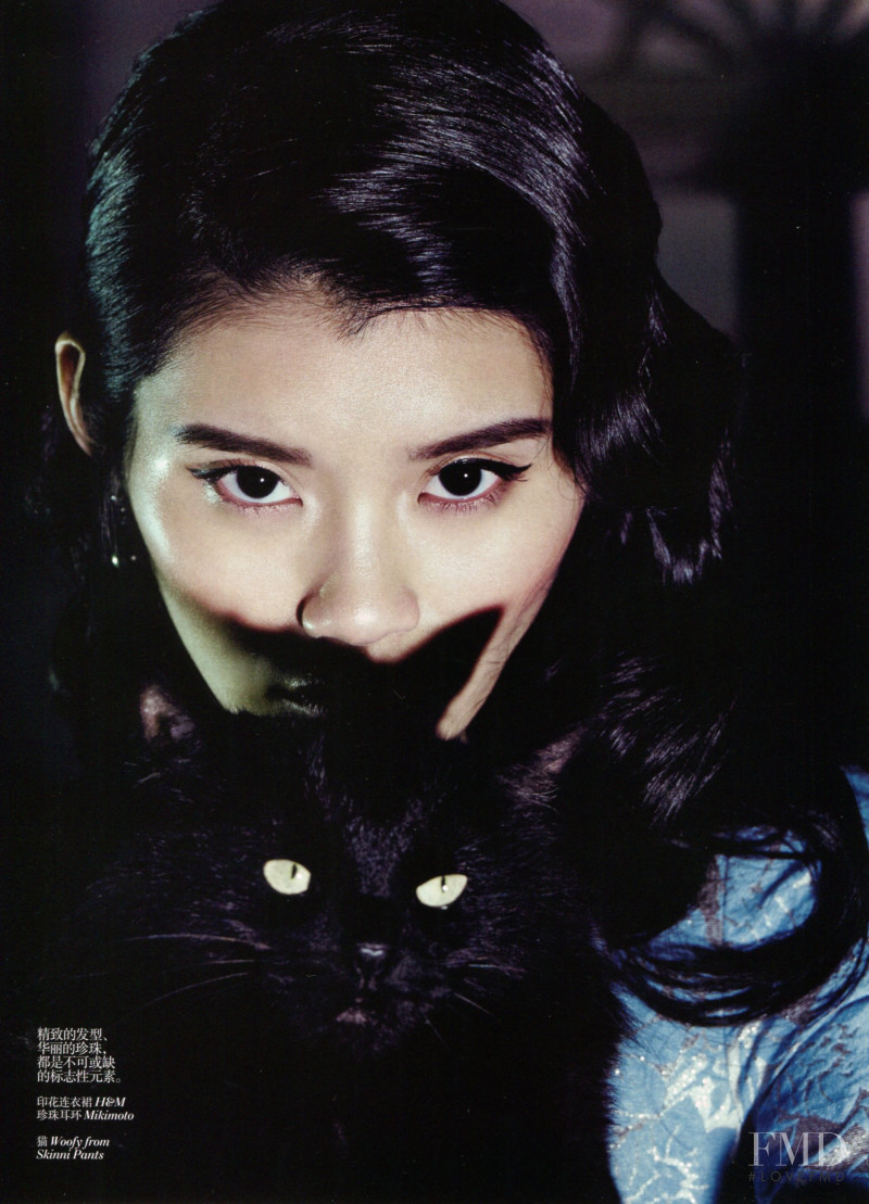 Ming Xi featured in Hitchcock Beauty, March 2012